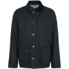 Barbour Ambleside Wax Jacket - Navy