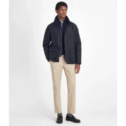 Barbour Ambleside Wax Jacket - Navy