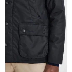 Barbour Ambleside Wax Jacket - Navy