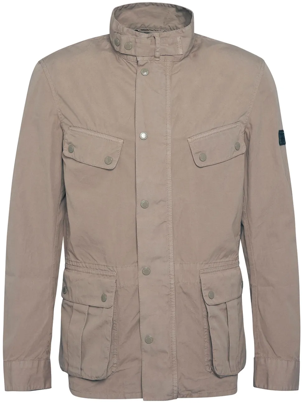 Barbour International Cotton Casual Duke Jacket - Stone