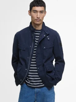 Barbour International Cotton Casual Duke Jacket - Navy