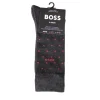 Boss 2 Pack Dot Socks - Grey