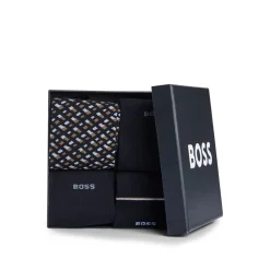 Boss 4 Pack Monogram Gift Set - Black