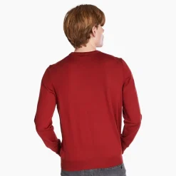 Boss Botto Crew Neck Knit - Red