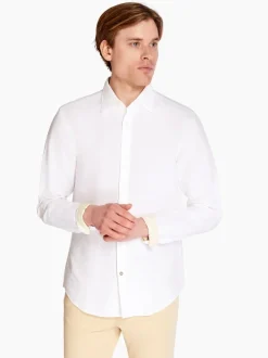 Boss C-Hal Kent C3-223 Linen Shirt - White