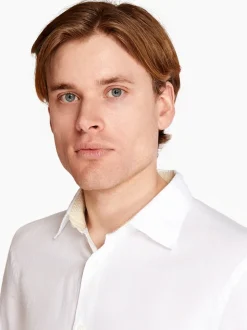 Boss C-Hal Kent C3-223 Linen Shirt - White