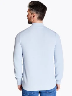 Boss Elbrando Quarter Zip - Blue