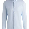 Boss H-Hank Spread Slim Fit Shirt - Light Blue