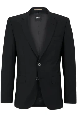 Boss H-Huge Slim-Fit Suit Jacket - Black