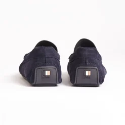 Boss Noel Suede Moccasin - Blue