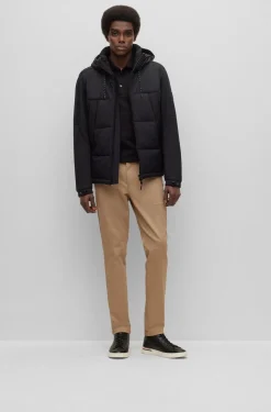 Boss Pado 30 Long Sleeve Polo - Black