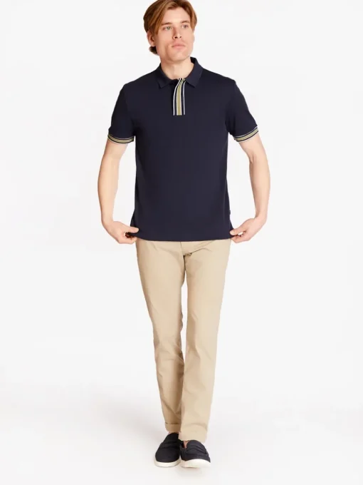 Boss Parlay Regular-Fit Polo Shirt - Blue