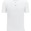 Boss Passenger Slim Fit Polo - White