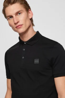 Boss Passenger Slim Fit Polo - Black