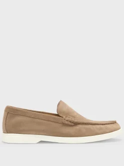 Boss Sienne Suede Loafer - Stone