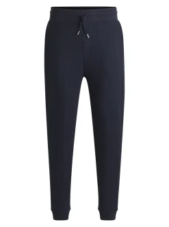 Boss Structured Sweatpants - Blue