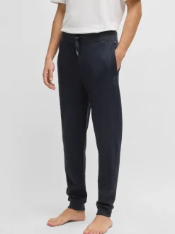 Boss Structured Sweatpants - Blue