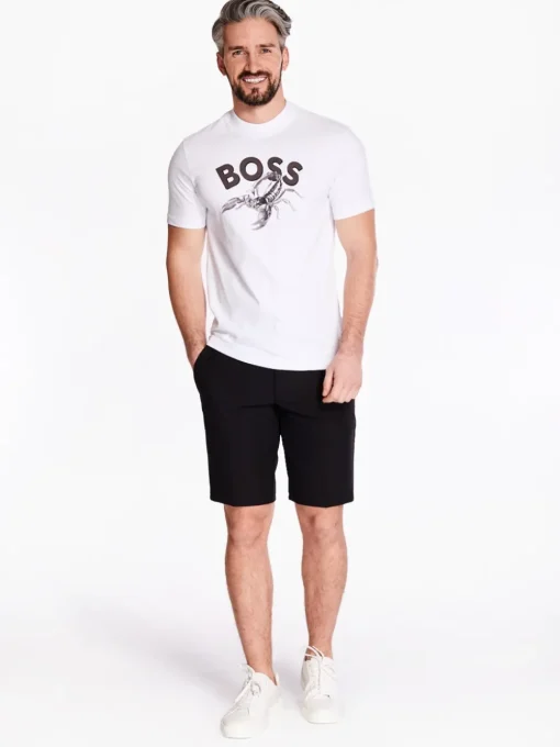 Boss Te Fish T-Shirt - White