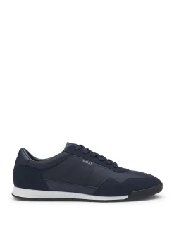 Boss Titanium Suede Mix - Navy