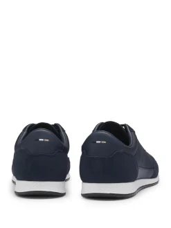 Boss Titanium Suede Mix - Navy