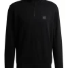 Boss Zetrust Quarter Zip - Black