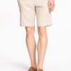 Bugatti Cool Linen Drawstring Short - Stone