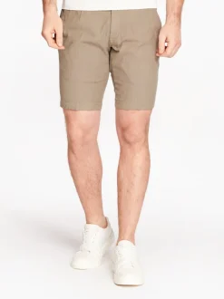 Bugatti Cool Linen Drawstring Short - Stone