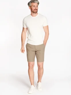 Bugatti Cool Linen Drawstring Short - Stone