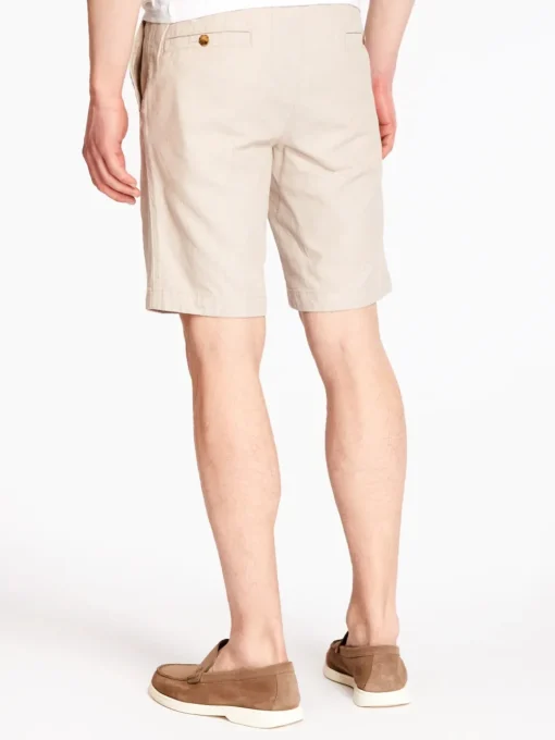 Bugatti Cool Linen Drawstring Short - Stone