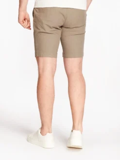 Bugatti Cool Linen Drawstring Short - Stone