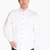 Bugatti Easy Care Solid Shirt - White
