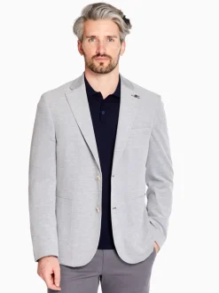 Bugatti Jersey Stretch Blazer - Grey