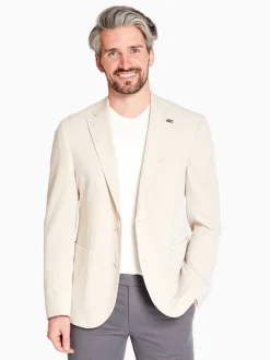 Bugatti Jersey Stretch Blazer - Stone