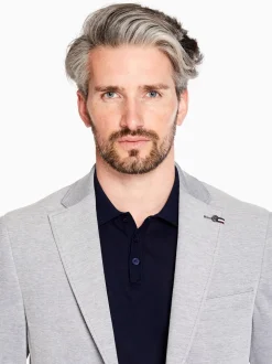 Bugatti Jersey Stretch Blazer - Grey