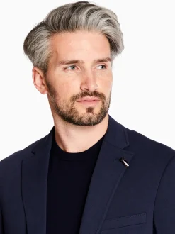 Bugatti Jersey Stretch Blazer - Navy