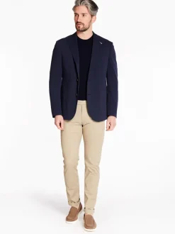 Bugatti Jersey Stretch Blazer - Navy