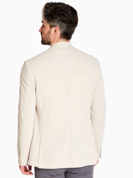Bugatti Jersey Stretch Blazer - Stone