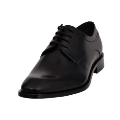 Bugatti Milko Leather Lace Up Business Shoe - Black