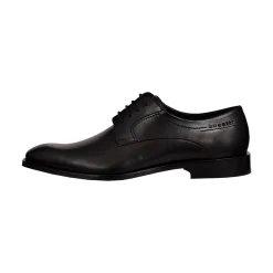 Bugatti Milko Leather Lace Up Business Shoe - Black