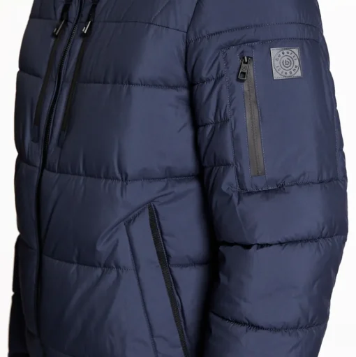 Bugatti Multi Quilted Jacket - Navy