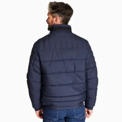 Bugatti Multi Quilted Jacket - Navy