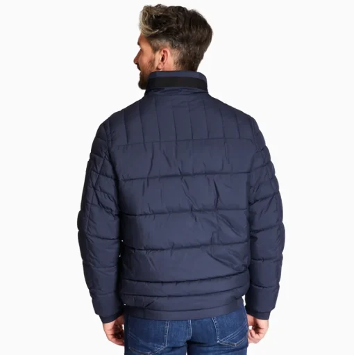 Bugatti Multi Quilted Jacket - Navy