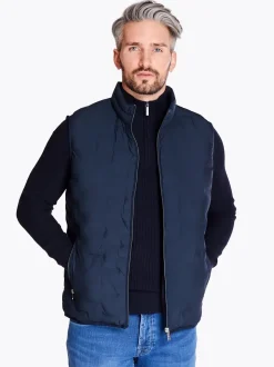 Bugatti New Quilt Bodywarmer - Navy