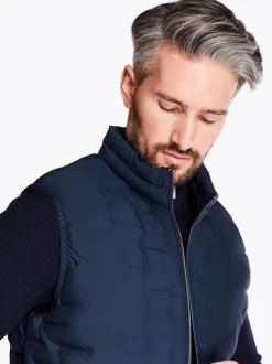 Bugatti New Quilt Bodywarmer - Navy