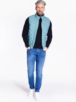 Bugatti New Quilt Bodywarmer - Green