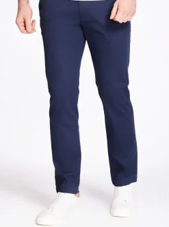 Bugatti Print Slim Chino - Navy