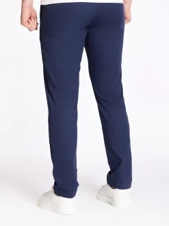 Bugatti Print Slim Chino - Navy