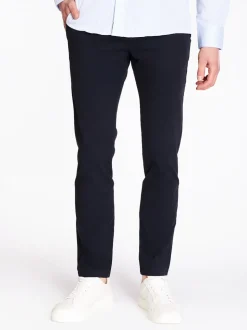 Bugatti Satin Flexcity Chino - Navy
