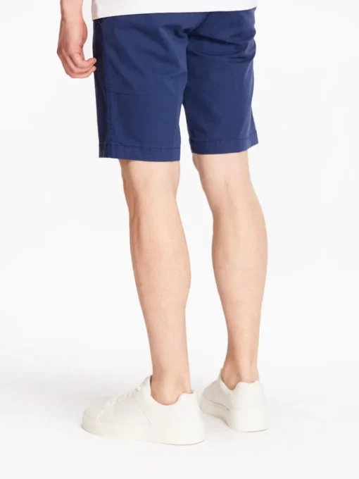 Bugatti Twill Tailored Shorts - Blue