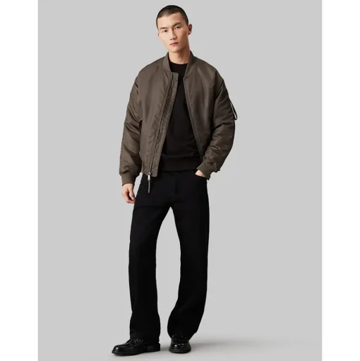 Calvin Klein Jeans Badge Logo Sweat - Black
